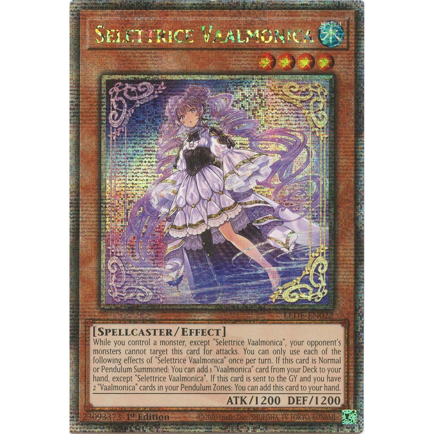 Image for Selettrice Vaalmonica (Quarter Century Secret Rare) (LEDE-EN022) (LEDE) - YuGiOh