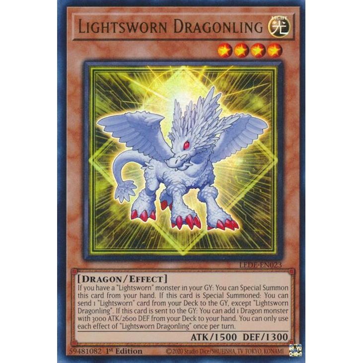 Image for Lightsworn Dragonling (LEDE-EN023) (LEDE) - YuGiOh