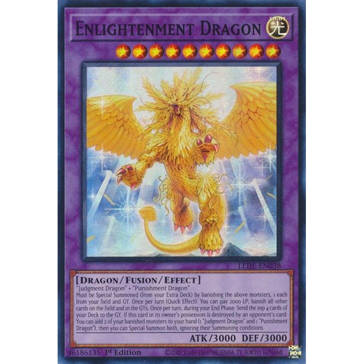 Image for Enlightenment Dragon (LEDE-EN038) (LEDE) - YuGiOh
