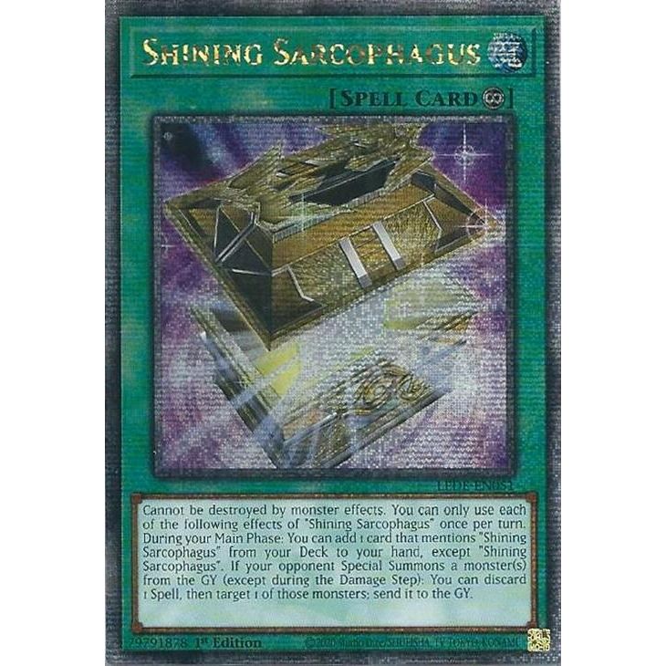 Image for Shining Sarcophagus (Quarter Century Secret Rare) (LEDE-EN051) (LEDE) - YuGiOh