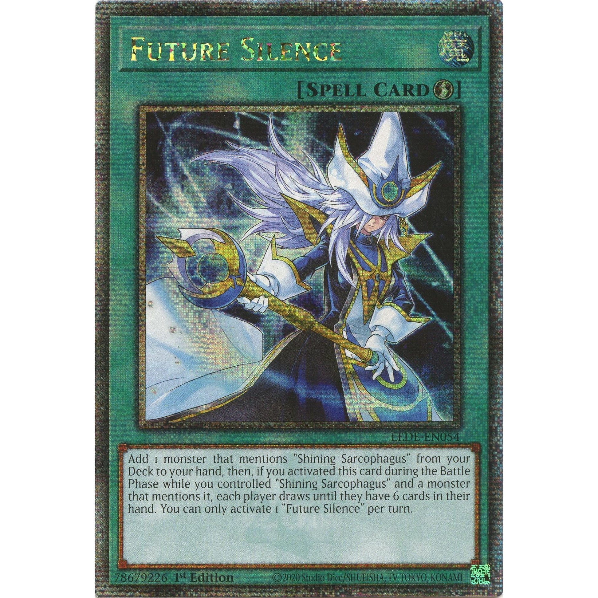 Image for Future Silence (Quarter Century Secret Rare) (LEDE-EN054) (LEDE) - YuGiOh