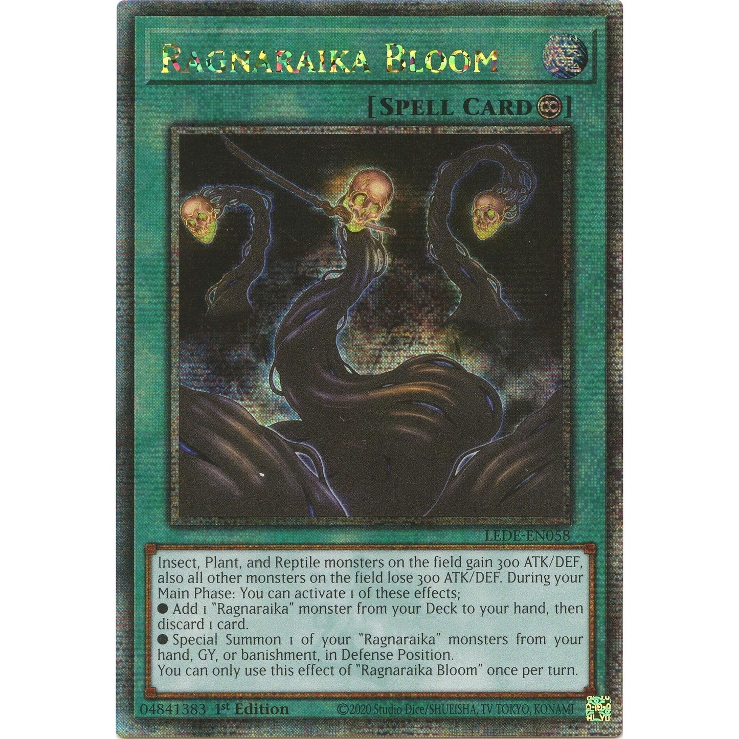 Image for Ragnaraika Bloom (Quarter Century Secret Rare) (LEDE-EN058) (LEDE) - YuGiOh