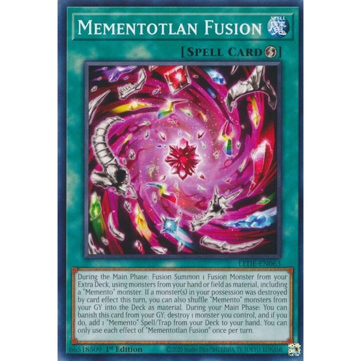 Image for Mementotlan Fusion (LEDE-EN063) (LEDE) - YuGiOh