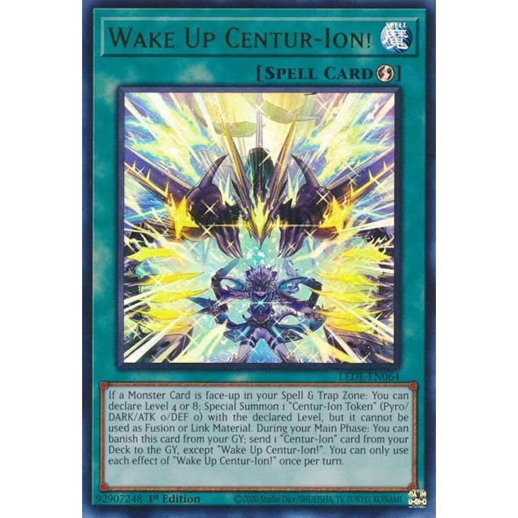 Image for Wake Up Centur-Ion! (LEDE-EN064) (LEDE) - YuGiOh
