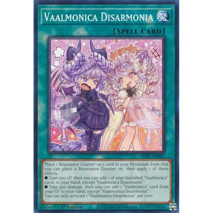 Image for Vaalmonica Disarmonia (LEDE-EN066) (LEDE) - YuGiOh