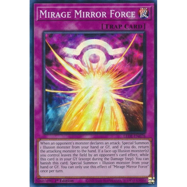Image for Mirage Mirror Force (LEDE-EN078) (LEDE) - YuGiOh