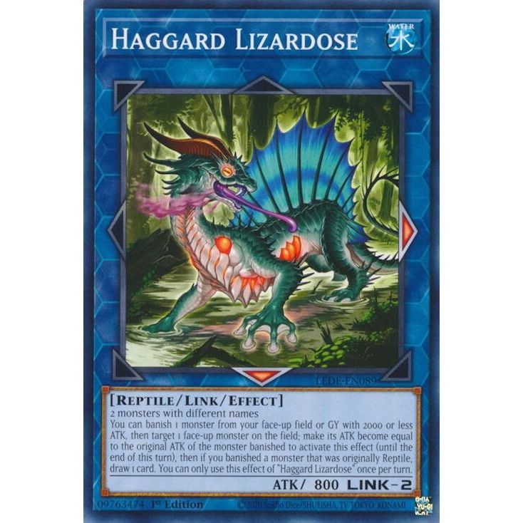 Image for Haggard Lizardose (LEDE-EN089) (LEDE) - YuGiOh