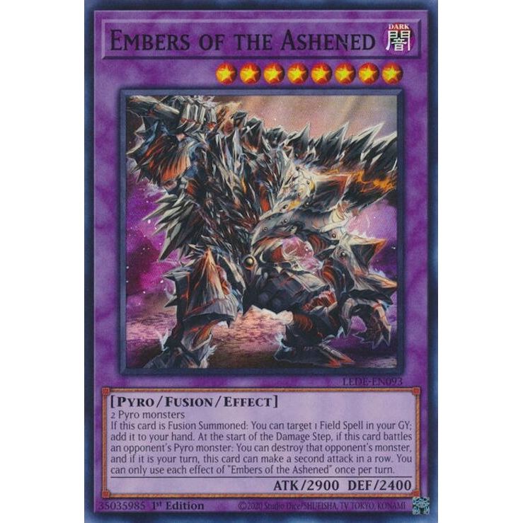 Image for Embers of the Ashened (LEDE-EN093) (LEDE) - YuGiOh
