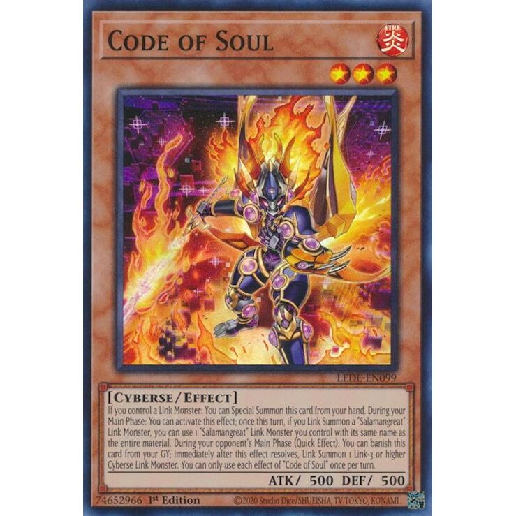 Image for Code of Soul (LEDE-EN099) (LEDE) - YuGiOh