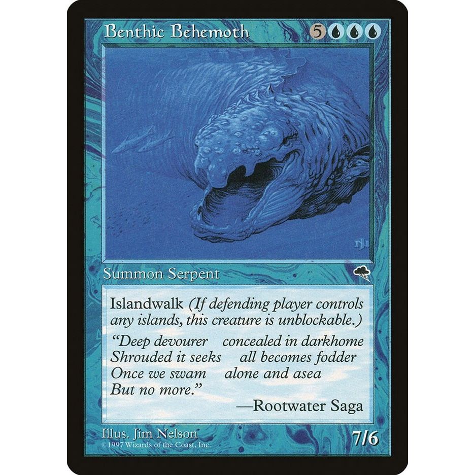 Image for Benthic Behemoth (54) (TMP) - Magic: The Gathering