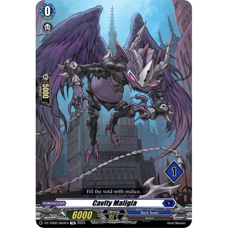 Image for Cavity Maligia (1) (DZ-TD02/004EN) (DZ-TD02) - Cardfight Vanguard