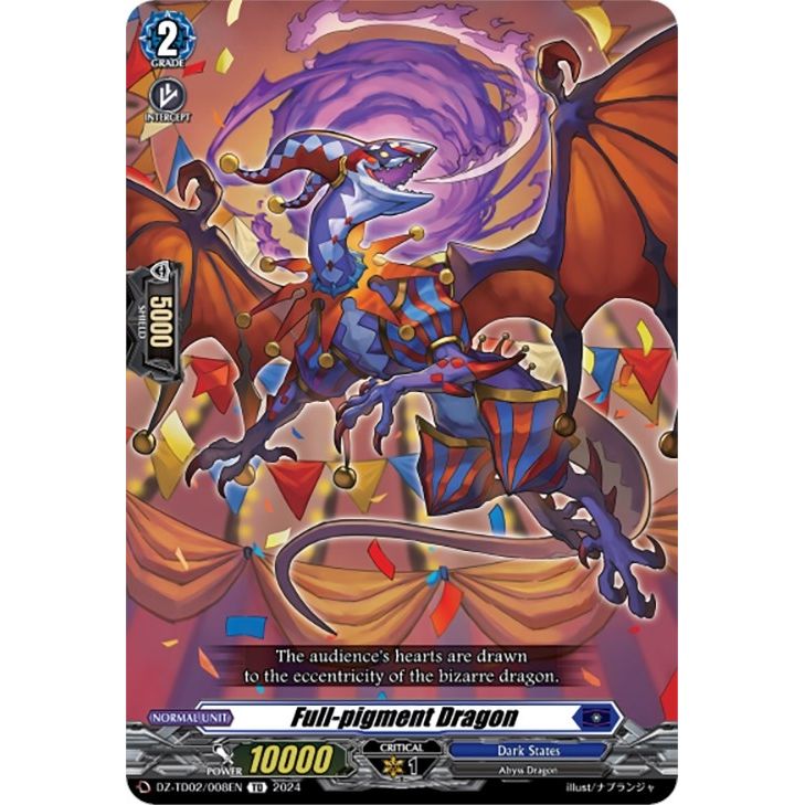 Image for Full-pigment Dragon (DZ-TD02/008EN) (DZ-TD02) - Cardfight Vanguard