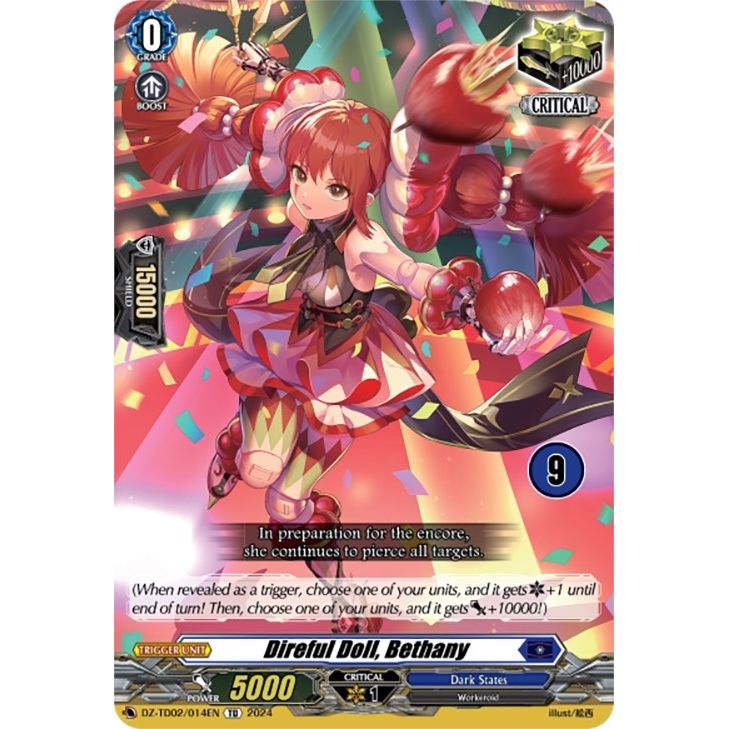 Image for Direful Doll, Bethany (9) (DZ-TD02/014EN) (DZ-TD02) - Cardfight Vanguard