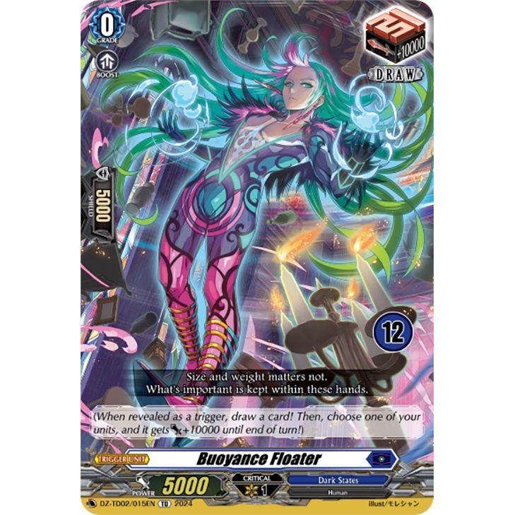 Image for Buoyance Floater (12) (DZ-TD02/015EN) (DZ-TD02) - Cardfight Vanguard