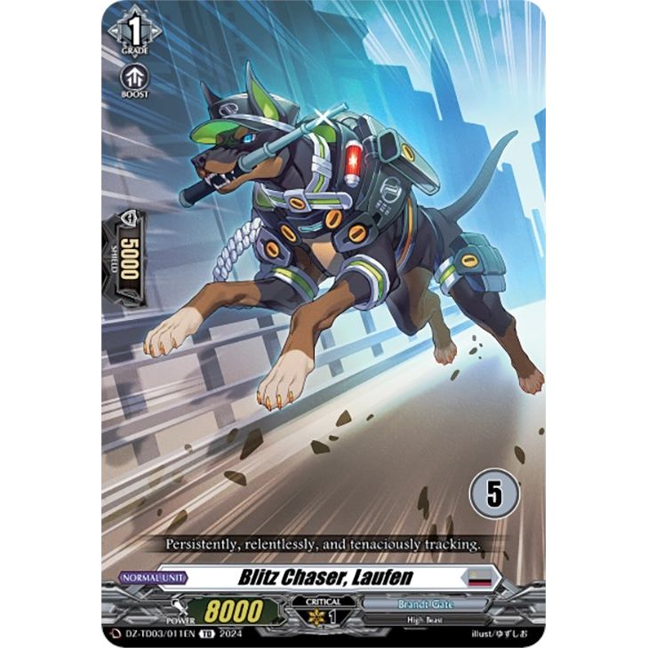 Image for Blitz Chaser, Laufen (5) (DZ-TD03/011EN) (DZ-TD03) - Cardfight Vanguard