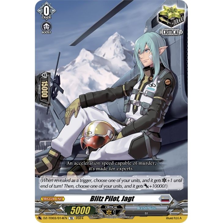 Image for Blitz Pilot, Jagt (DZ-TD03/014EN) (DZ-TD03) - Cardfight Vanguard