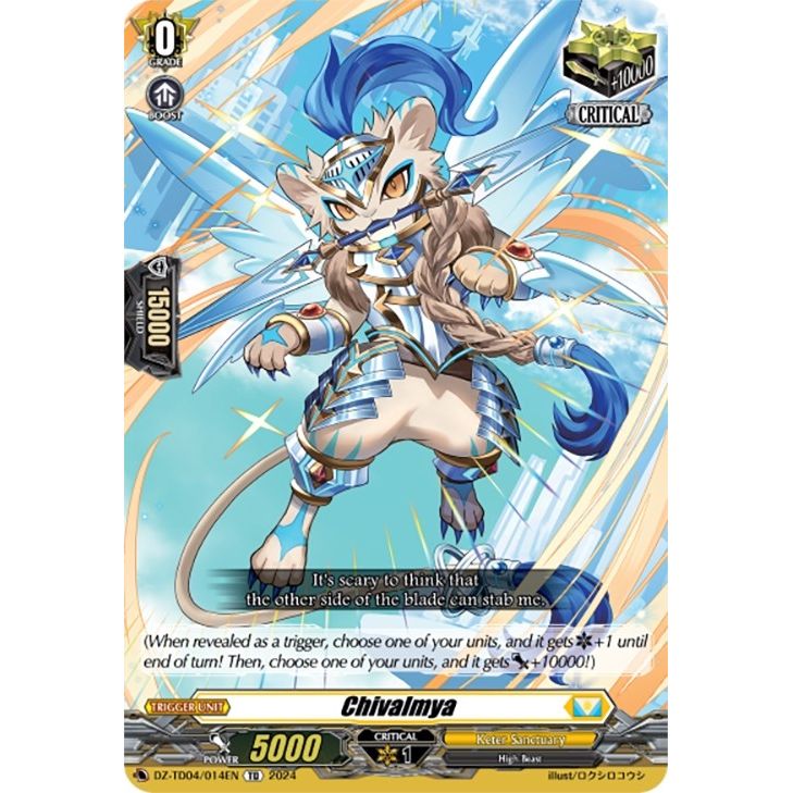 Image for Chivalmya (DZ-TD04/014EN) (DZ-TD04) - Cardfight Vanguard