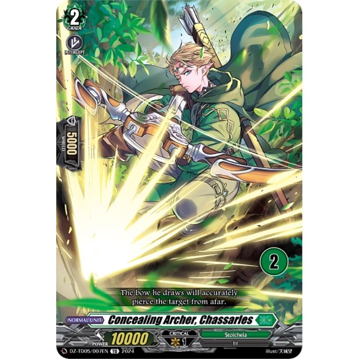 Image for Concealing Archer, Chassarles (2) (DZ-TD05/007EN) (DZ-TD05) - Cardfight Vanguard