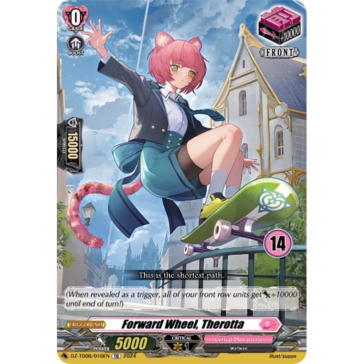 Image for Forward Wheel, Therotta (14) (DZ-TD06/016EN) (DZ-TD06) - Cardfight Vanguard