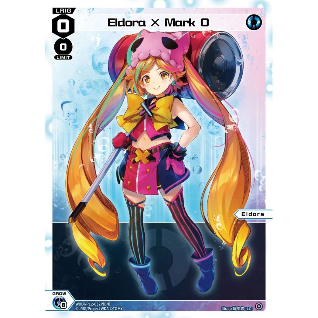 Image for Eldora X Mark 0 (Parallel Foil) (WXDi-P12-032P[EN]) (WXDi-P12) - WIXOSS