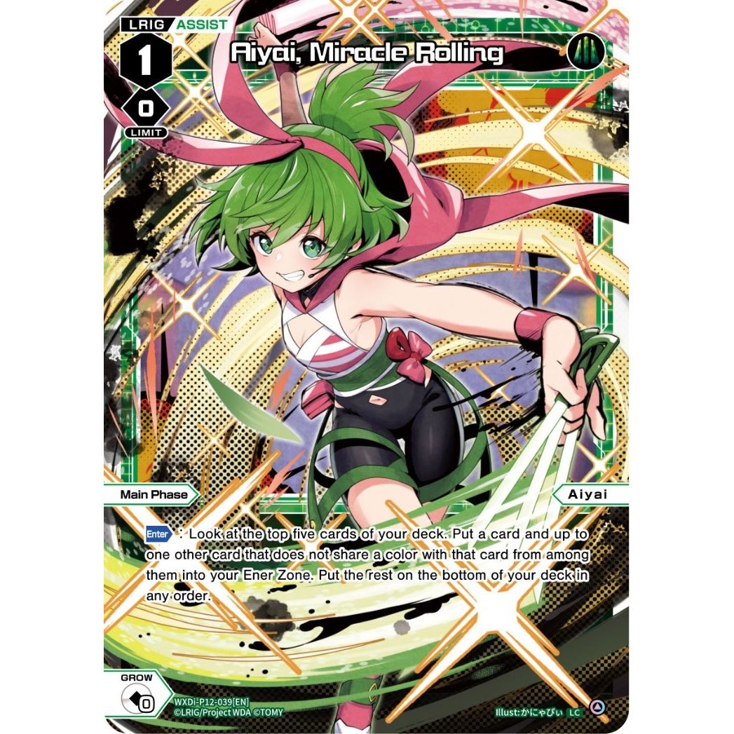 Image for Aiyai, Miracle Rolling (WXDi-P12-039[EN]) (WXDi-P12) - WIXOSS