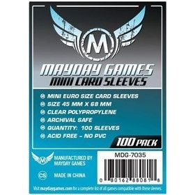 Image for Mini Euro Card Sleeves Pack of 100 - Boardgames
