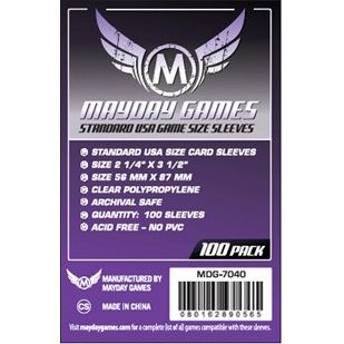 Image for USA Game Sleeves Pack of 100 - Boardgames
