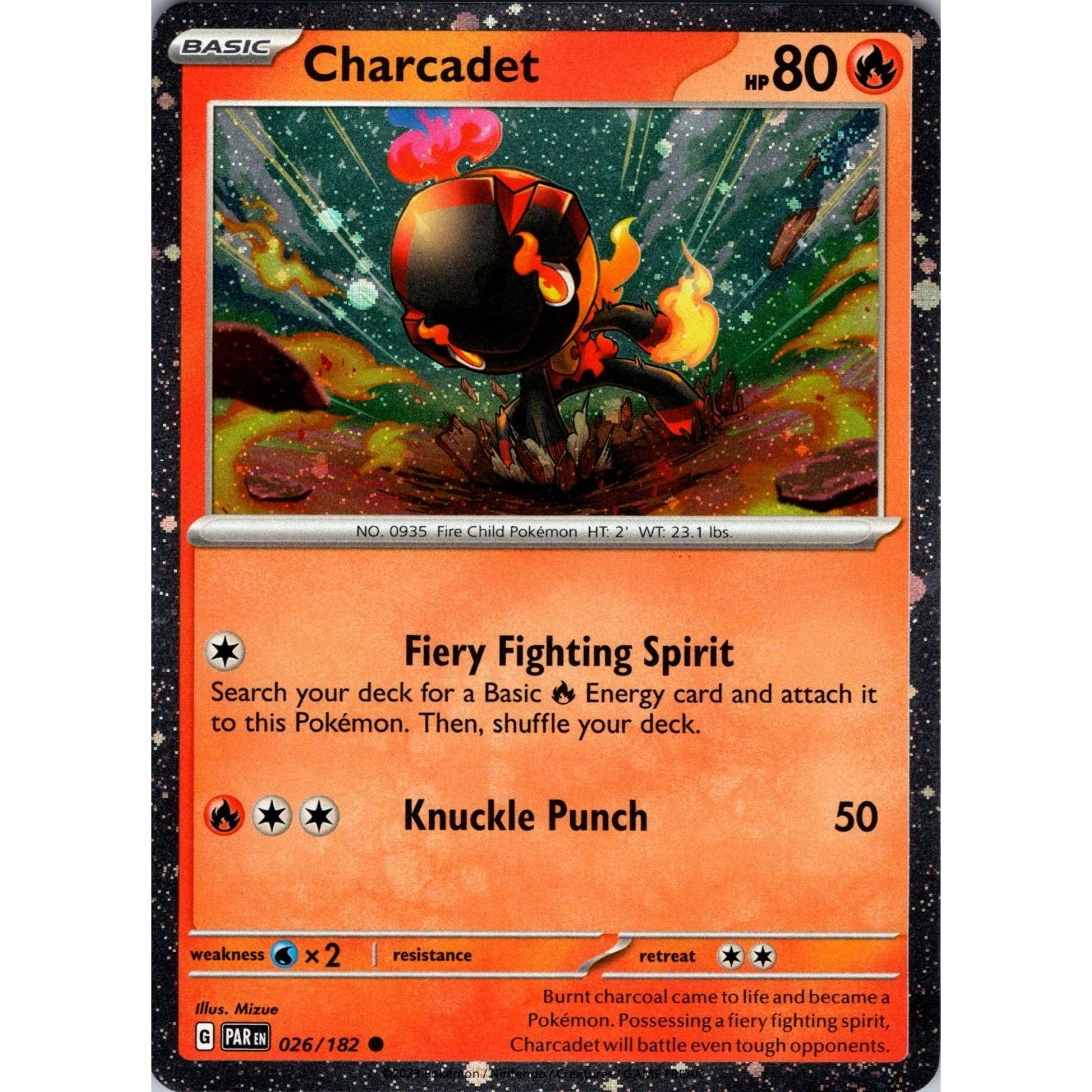 Image for Charcadet - 026/182 (Cosmos Foil) (026/182) (MCAP) - Pokemon