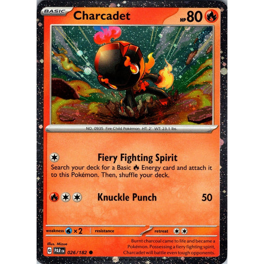 Image for Charcadet - 026/182 (Cosmos Foil) (026/182) (MCAP) - Pokemon