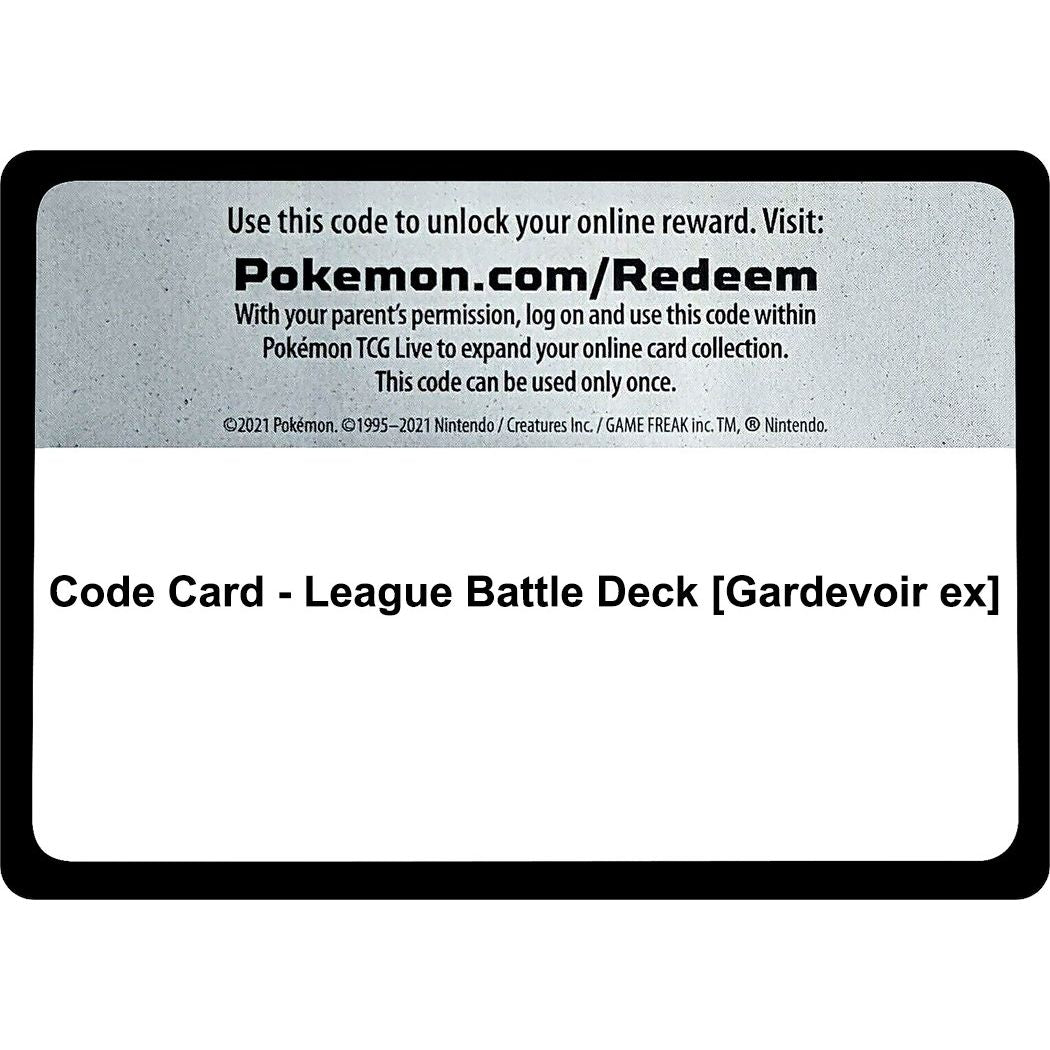 Image for Code Card - League Battle Deck [Gardevoir ex] (MCAP) - Pokemon