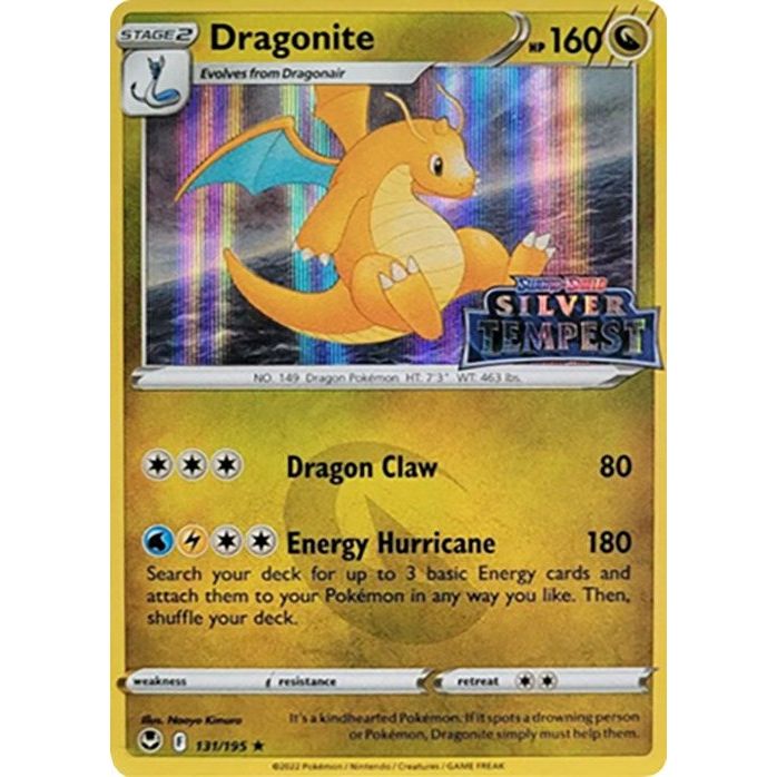 Image for Dragonite (Silver Tempest Stamped) (131/195) (SWSD) - Pokemon