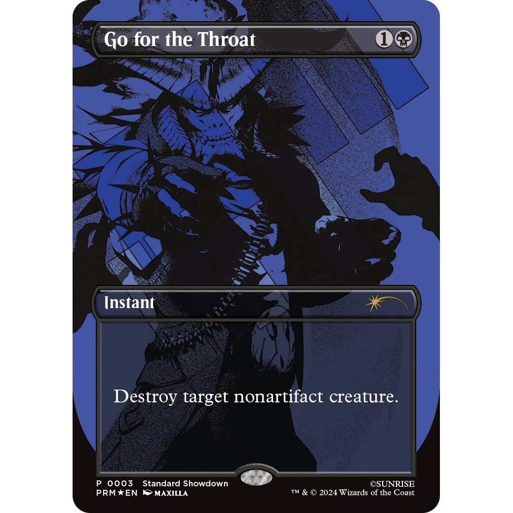Image for Go for the Throat (3) (SSP) - Magic: The Gathering