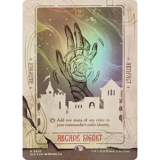 Image for Arcane Signet (0820) (Rainbow Foil) (820) (SLD) - Magic: The Gathering