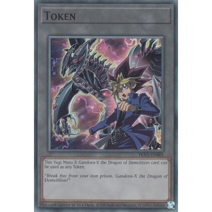 Image for Token: Yugi Muto and Gandora-X the Dragon of Demolition (TKN5-EN001) (LEDE) - YuGiOh