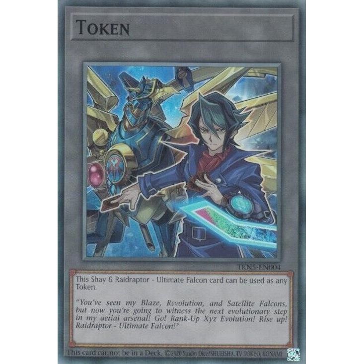 Image for Token: Shay and Raidraptor - Ultimate Falcon (TKN5-EN004) (LEDE) - YuGiOh