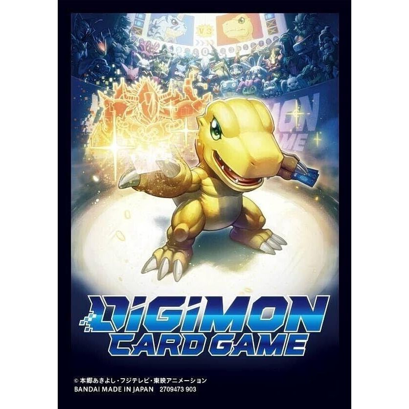 Image for Digimon Card Game Official Sleeves - Digimon 3rd Anniversary Card Sleeves 2024 (60-Pack) - Card Sleeves