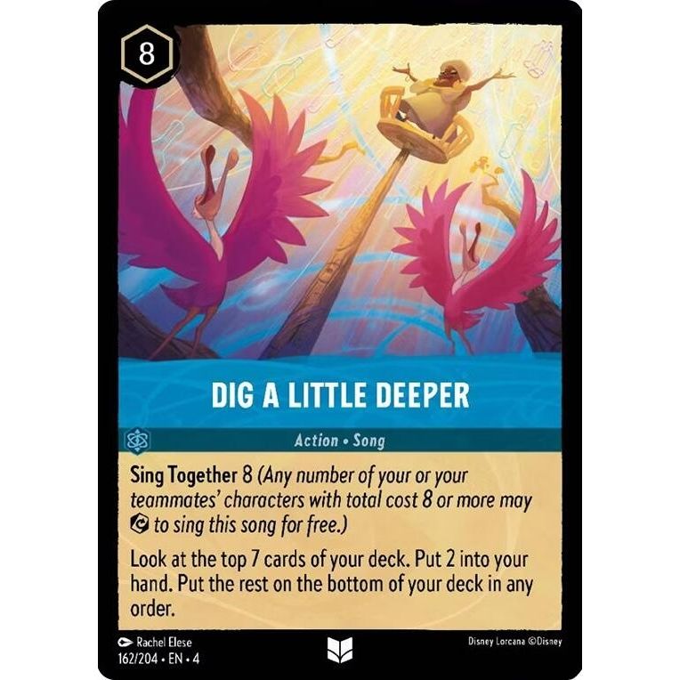 Image for Dig a Little Deeper (162/204) (4) - Disney Lorcana