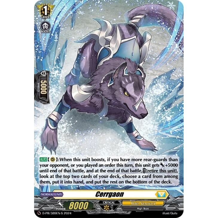 Image for Cerrgaon (Foil) (D-PR/389EN-S) (D-PR) - Cardfight Vanguard