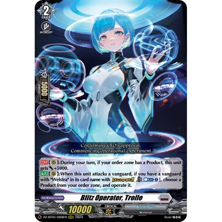 Image for Blitz Operator, Trolle (DZ-BT01/009EN) (DZ-BT01) - Cardfight Vanguard