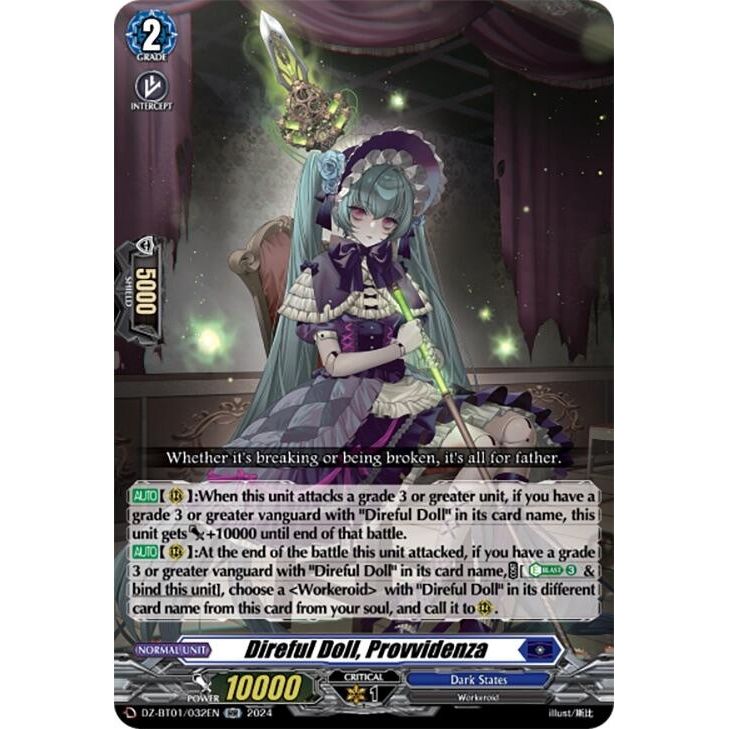 Image for Direful Doll, Provvidenza (DZ-BT01/032EN) (DZ-BT01) - Cardfight Vanguard