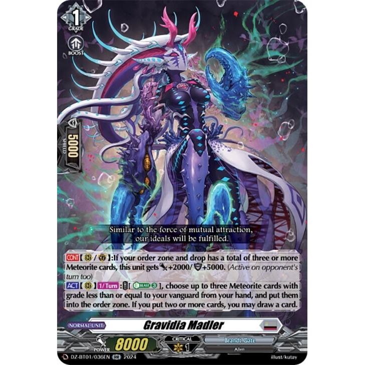 Image for Gravidia Madler (DZ-BT01/036EN) (DZ-BT01) - Cardfight Vanguard