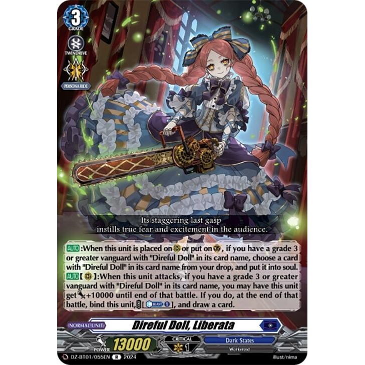Image for Direful Doll, Liberata (DZ-BT01/055EN) (DZ-BT01) - Cardfight Vanguard