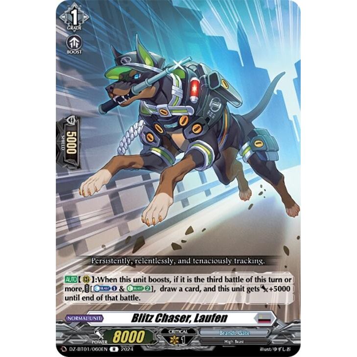 Image for Blitz Chaser, Laufen (DZ-BT01/060EN) (DZ-BT01) - Cardfight Vanguard