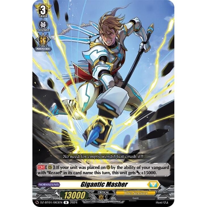 Image for Gigantic Masher (DZ-BT01/063EN) (DZ-BT01) - Cardfight Vanguard