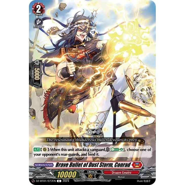 Image for Brave Bullet of Dust Storm, Conrad (DZ-BT01/077EN) (DZ-BT01) - Cardfight Vanguard