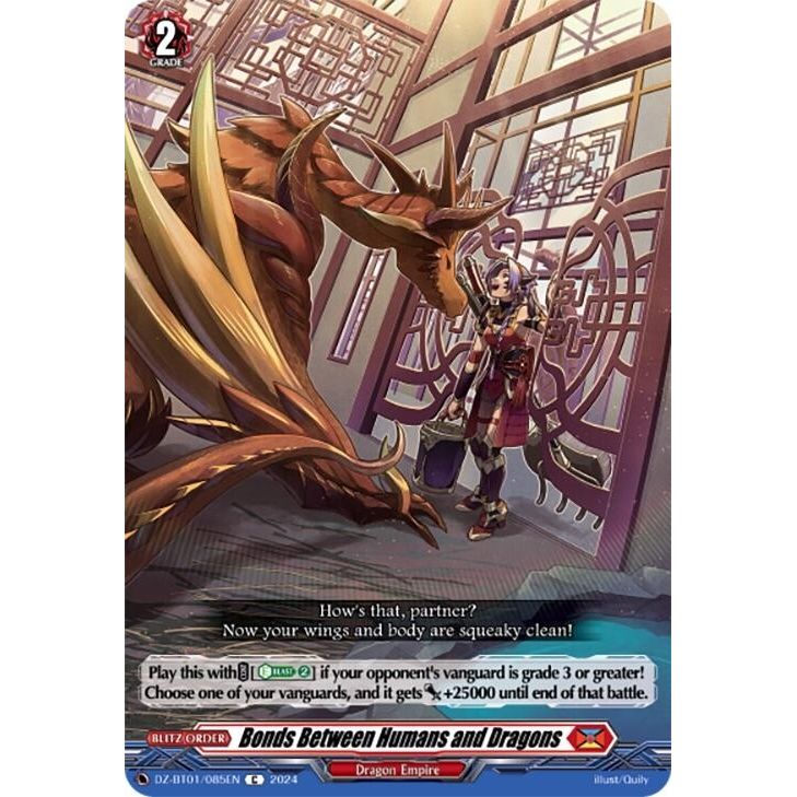 Image for Bonds Between Humans and Dragons (DZ-BT01/085EN) (DZ-BT01) - Cardfight Vanguard