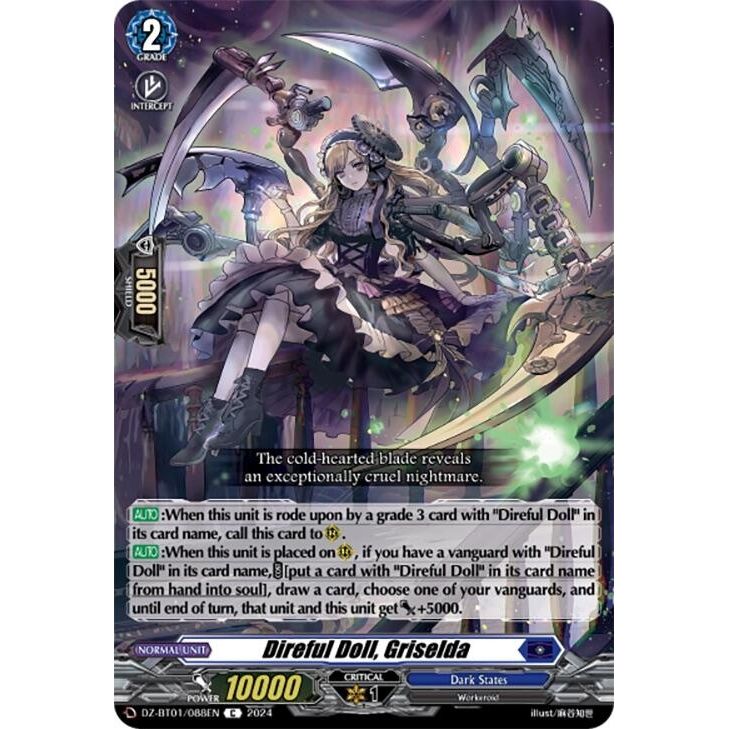Image for Direful Doll, Griselda (DZ-BT01/088EN) (DZ-BT01) - Cardfight Vanguard