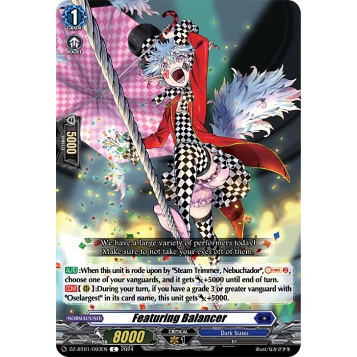Image for Featuring Balancer (DZ-BT01/093EN) (DZ-BT01) - Cardfight Vanguard