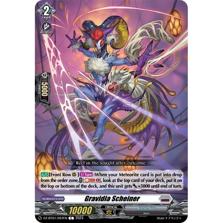 Image for Gravidia Scheiner (DZ-BT01/097EN) (DZ-BT01) - Cardfight Vanguard