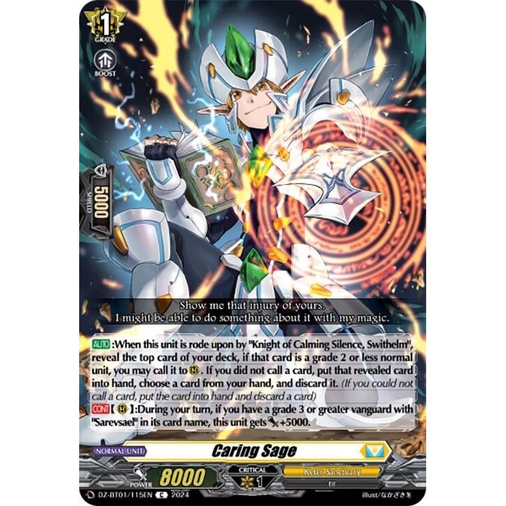 Image for Caring Sage (DZ-BT01/115EN) (DZ-BT01) - Cardfight Vanguard